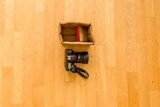 Eine Fotoinnentasche muss zum Schutz genügen Eine Fotoinnentasche muss zum Schutz genügen