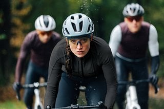 Auch im Winter kann man Spaß auf dem Rennrad haben.