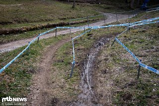 Eine der aktuellen Problemzonen auf der Strecke: Der Shimano Dual Climb