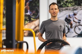 Produkt Manager Oliver Kiesel führte uns durch die Produktion.