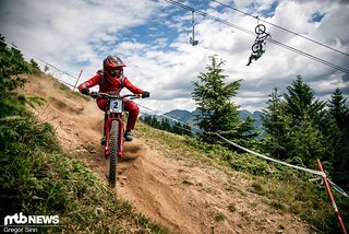 Anna Newkirk ist wie so oft in dieser Saison auf Platz 2 gerast Anna Newkirk ist wie so oft in dieser Saison auf Platz 2 gerast