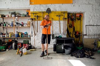 Dieser Trailshaper ist einer der Hauptinitiatoren des imensen Trail-Netzwerkes rund um Molini Dieser Trailshaper ist einer der Hauptinitiatoren des imensen Trail-Netzwerkes rund um Molini