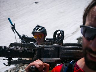 Auch in den Alpen soll das wartungsarme Bike aus Großbritannien eine gute Figur machen Auch in den Alpen soll das wartungsarme Bike aus Großbritannien eine gute Figur machen