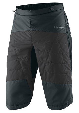 Die Thermo Short aus der Primaloft-Kunstdaune soll sowohl winddicht als auch atmungsaktiv sowie wasserabweisend sein