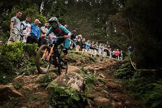 Stage 7 war für viele Fahrer der Favoriten, eher kurz dafür aber umso mehr schwierige Sektionen die volle Konzentration verlangten