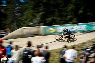Besser lief es für Max Hartenstern, der nach seiner super Qualifikation spät auf die Strecke ging