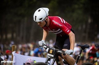 Tobias Lillelund hielt sich stets weit vorne auf und sprintete am Ende auf den dritten Rang.