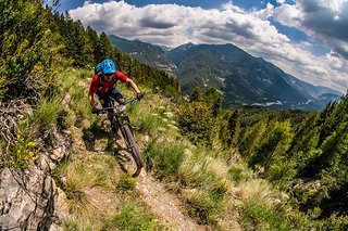 Technisches und schnelles Terrain haben sich heute abgewechselt Technisches und schnelles Terrain haben sich heute abgewechselt