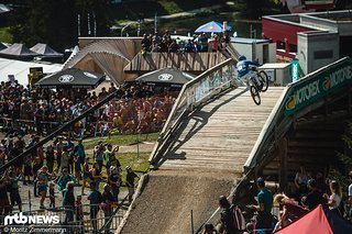 Nach Silber in Val di Sole waren die Erwartungen an Benoit Coulanges hoch