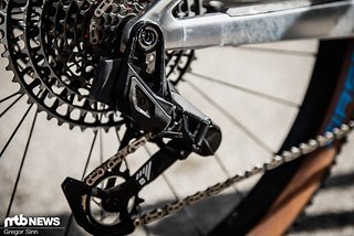 SRAM entwickelt eindeutig ein Direct Mount-Schaltwerk. SRAM entwickelt eindeutig ein Direct Mount-Schaltwerk.