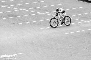 Nach dem dritten Platz im letzten Jahr war Andreas Kolb mit seinem Run nicht sehr happy. Nach dem dritten Platz im letzten Jahr war Andreas Kolb mit seinem Run nicht sehr happy.
