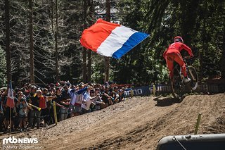 Die Stimmung am Streckenrand war ganz fantastisch, vor allem bei den französischen Fahrerinnen und Fahrern