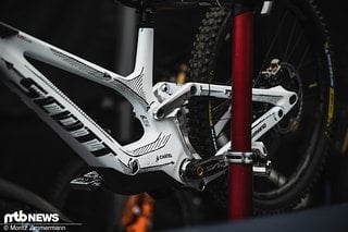 Das Design erinnert sehr stark an das bekannte Scott Ransom-Enduro-Bike.