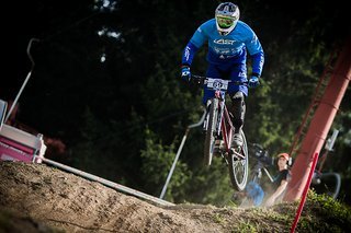Erster Trainingsrun und gleich Vollgas - Aiko Göhler gefällt die Strecke in JBC Erster Trainingsrun und gleich Vollgas - Aiko Göhler gefällt die Strecke in JBC