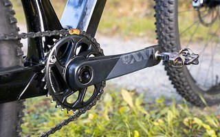... samt schicker XX1-Carbonkurbel ... samt schicker XX1-Carbonkurbel