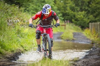 Mit dem Fahrrad durchs Wasser fahren?