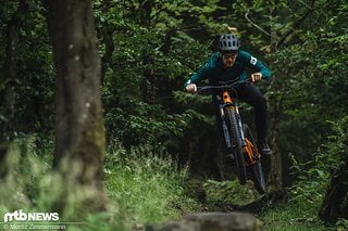 Auf den Trails im heimischen Taunus kennt Christian jede Kurve und jeden Stein aus dem Effeff