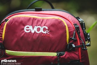 Der Evoc CP 26l ist die mittlere Größe der Evoc-Fotorucksäcke