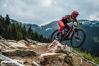 Diese Sektion, hier zu sehen in der Qualifikation, wurde Nina beim letzten Training vorm Finale zum Verhängnis Diese Sektion, hier zu sehen in der Qualifikation, wurde Nina beim letzten Training vorm Finale zum Verhängnis