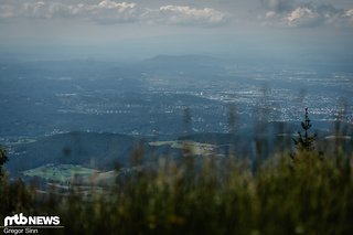 Der 1.445 m hohe Schöckl thront im Norden von Graz
