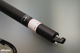 Hier wird der Schaltzug eingehängt. Hier wird der Schaltzug eingehängt.