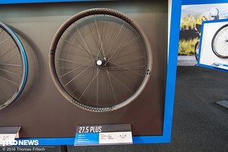Der Laufradsatz für Plusbikes soll nicht durch minimales Gewicht und hohe Steifigkeit überzeugen