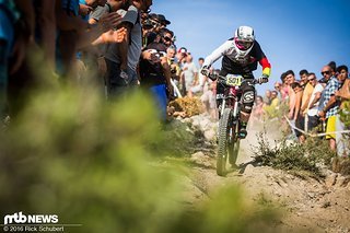 Die EWS in Finale Ligure 2016 war Raphaelas letztes Rennen als Juniorin Die EWS in Finale Ligure 2016 war Raphaelas letztes Rennen als Juniorin