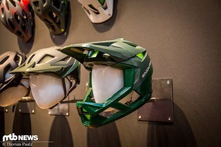 Beim an der Eurobike zu sehenden Endura MT500 Fullface-Helm handelte es sich noch um ein Muster.