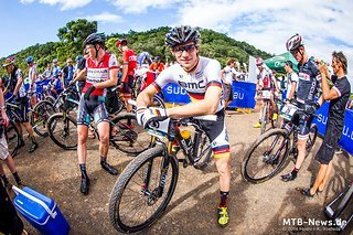 Entspannt vor dem Start in Cairns - der deutsche Meister von 2013.