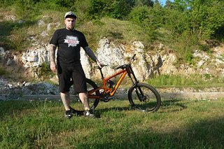 Mein Bike der Woche und ich - danke für die Auszeichnung!