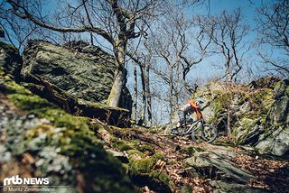 Auf flowigen Trails ist das Range teilweise etwas gelangweilt