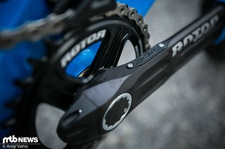 Rotor steuert eine hauseigene Leistungsmesskurbel samt Kettenblatt bei