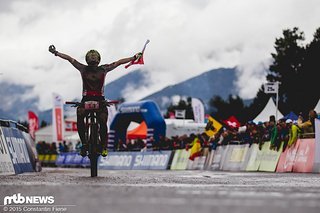 Gold für die junge Schweizerin!