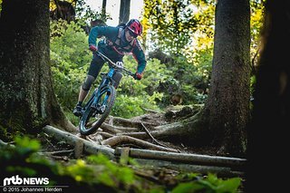 Der SixSixOne Evo AM beim Bikeparkeinsatz in Winterberg Der SixSixOne Evo AM beim Bikeparkeinsatz in Winterberg