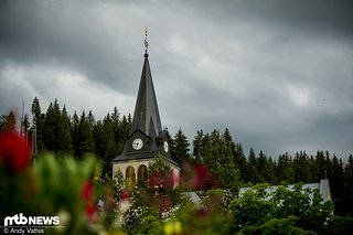 Les Gets inmitten der französischen Alpen war Schauplatz des letzten großen Tests vor den Olympischen Spielen in Tokio