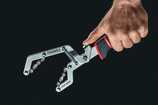 Entwickelt für einhändige Bedienung ist der sogenannte Grip Whip Entwickelt für einhändige Bedienung ist der sogenannte Grip Whip