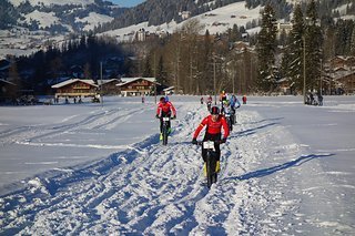 Daniel Gathof vom Team Centurion Vaude kämpft mit seinem Plusbike und den Verhältnissen. Daniel Gathof vom Team Centurion Vaude kämpft mit seinem Plusbike und den Verhältnissen.