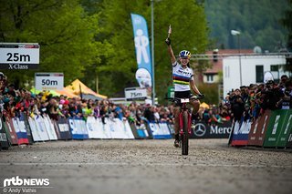 Kate Courtney konnte in Albstadt voll überzeugen