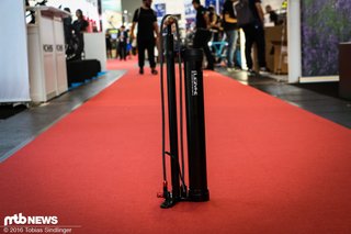 Neue Tubless-Standpumpe von Lezyne...