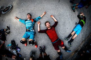Fertig im Ziel