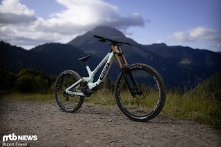 Das neue Scott Gambler verfügt über einen Sechsgelenker-Hinterbau mit integriertem Dämpfer