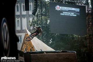 Carson Storch zieht vom Wallride ab