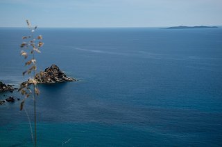 Unterwegs hat man teilweise auch einen schönen Blick aufs Meer