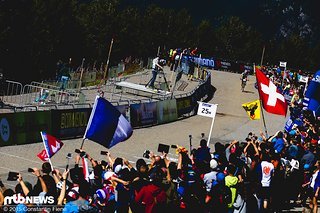 Die letzten Meter für den neuen Weltmeister!