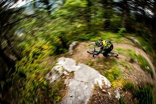 Steve Peat hat gestern seinen Geburtstag mit einem grandiosen Tag auf dem Rad gefeiert