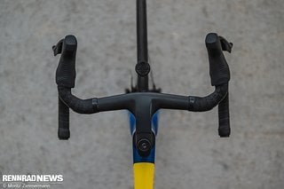 Sieht komisch aus, ist aber so: Das Bontrager RSL Aero-Cockpit setzt Maßstäbe.