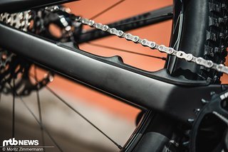 Trotz Fokus auf Leichtbau hat Rocky Mountain glücklicherweise nicht am Rahmenschutz gespart.