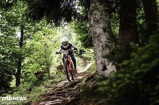 Anton Zierl auf dem Weg zum Sieg.
