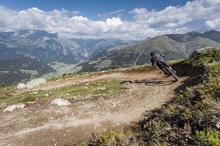 Das Panorama ist immer wieder ein Highlight auf den Trails. Das Panorama ist immer wieder ein Highlight auf den Trails.