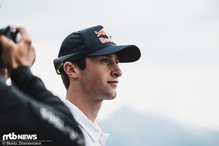 Ronan Dunne genießt die Aussicht und freut sich, nach seinem harten Sturz in La Thuile wieder fit zu sein.